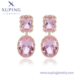 YSearring-930 xuping Classic Court Princess Fashion Jewelry mexican style women show rooms rainbow color stone Stud earring