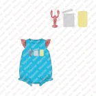Baby Baby Girl Romper Boutique Solid Cotton Bubbles Baby Girl Knitted Romper Applique Girl Bubbles