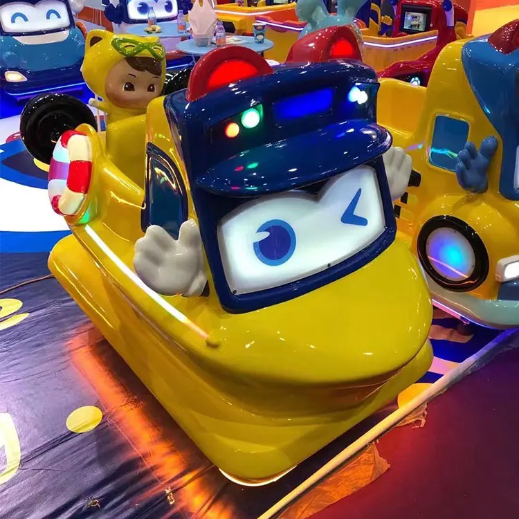 New Design Amusement Park Equipment Interactive School Bus Kiddie Ride for Shopping Mall