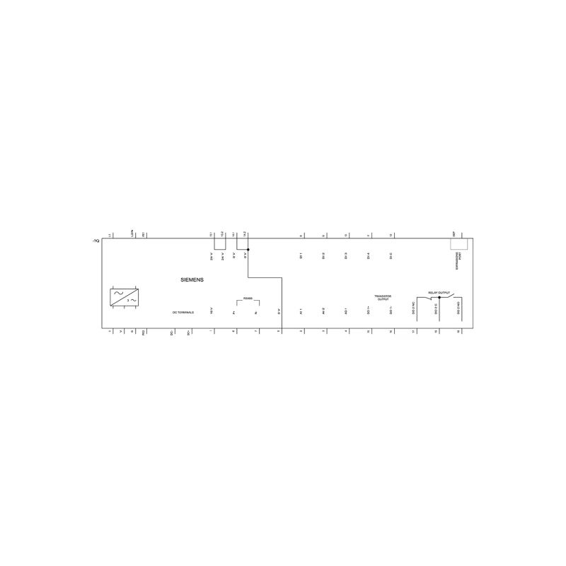 6SL32105BB175UV1 SINAMICS V20 200-240V 1AC -10/+10% 47-63Hz 6SL3210-5BB17-5UV1 For SIEMENS