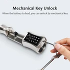 Lock Security Door Ene Tuya Smart Lock Cylinder Wifi Security Door Lock Cylinder