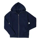 Hoodies MI-LING Embroidery 400gsm 100% COTTON Design Over Face Logo Unisex Custom Blank Full Face Zip Up Hoodies