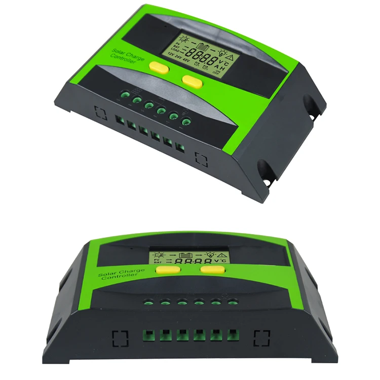 MPPT PWM Solar Charge Controller 12V 24V 48V 60A Max Charger Lead Acid Power Battery Storage Work