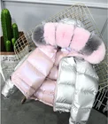 Down Jacket Fox 2021 New Fashion Lady Wholesale Duck Down Jacket Coat Winter Warm Real Fox Fur Down Coat
