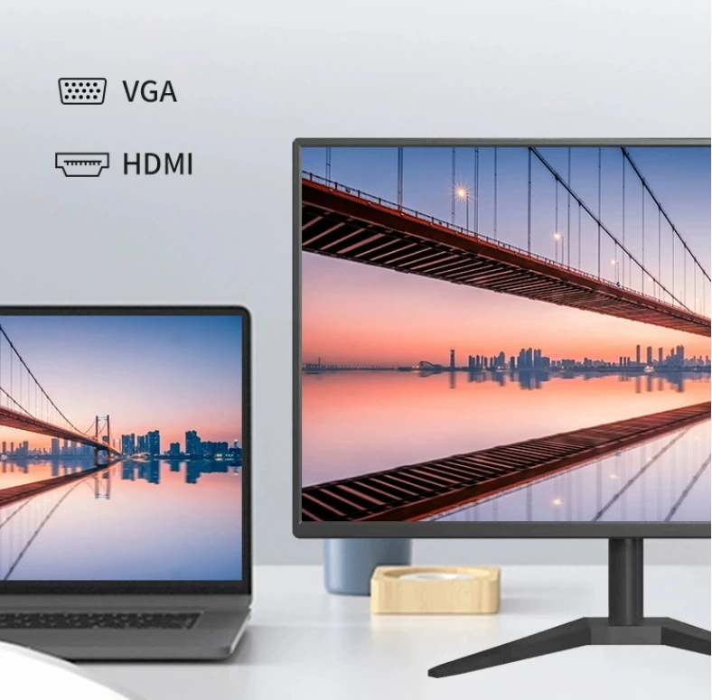 Factory Direct Desktop Display Led Screen Stand Desk Customizable 19 ...
