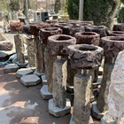 Pot Decoration Garden Stone Square Shape Planter Pot For Sale Decoration Vase Flower Pot