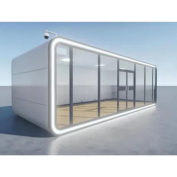 20/40ft Prefab Cabin Houses Garden Pod Space Module Apple Cabin for Living and Working