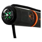 Compass Multi Purpose Spark Force Firestarter With Compass Whistle Paracord