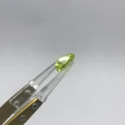 Pear Lab Grows Pear Shaped 7.24-carat Green Artificial Cubic Zircon Loose Jewelry