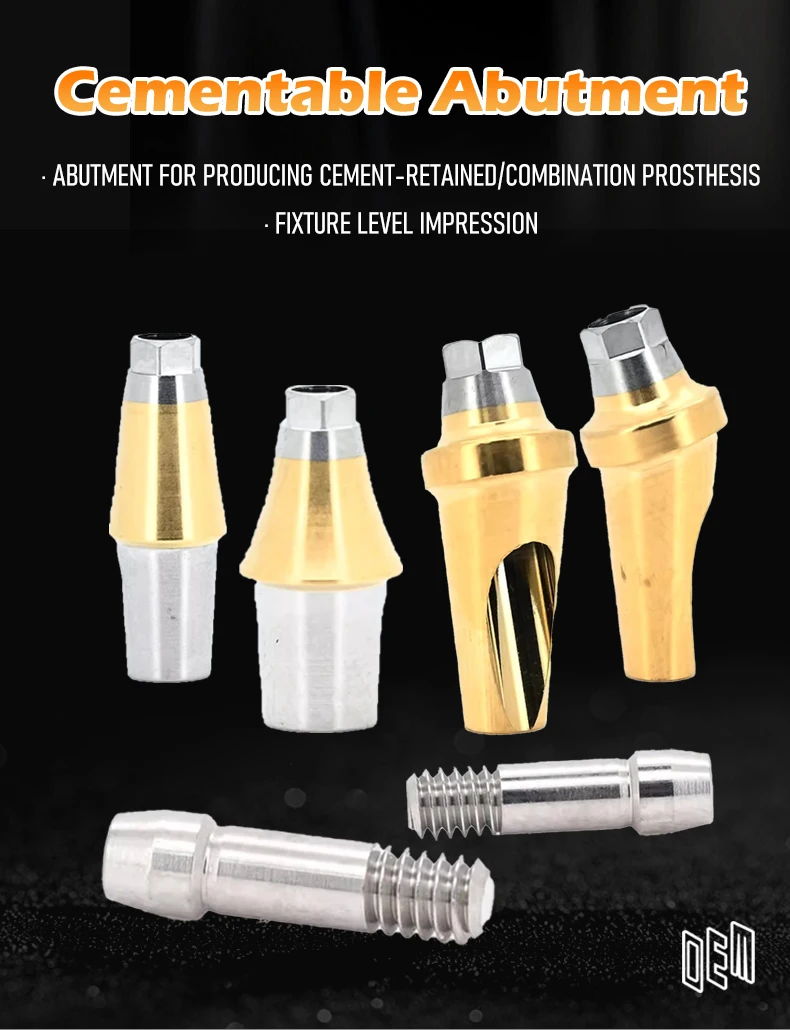 Multi-unit Abutment Impression Post Dental Implant OEM Original Data Factory Direct Sale Dental Implant Dentium Superline manufacture