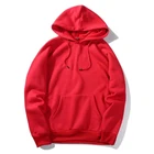 Men's Hoodies Hoodies Men Cotton Wholesale Plain Streetwear 100% Cotton In Bulk Blank Cut And Sew Men's Sweatshirt Hoodies