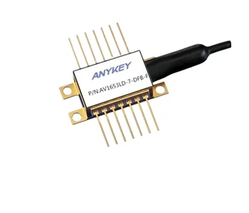 high power 1653nm DFB 14 pinButterfly laser diode with imported quantum chip for methane detection