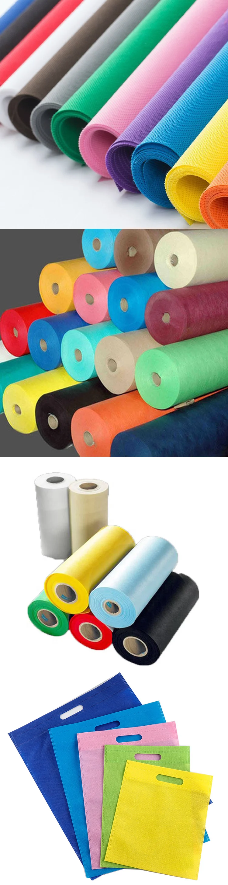 wholesale cheap prices 100% Polypropylene 25gsm 30gsm blue non woven fabric sms non woven fabric