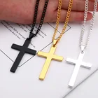 Cross Cross Titanium Pendant Stainless Steel Cross Necklace For Men