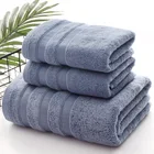 Bath Towel Terry RTS High Quality Bamboo Bath Towel Sets Luxury Hotel Bathroom Towel Sets