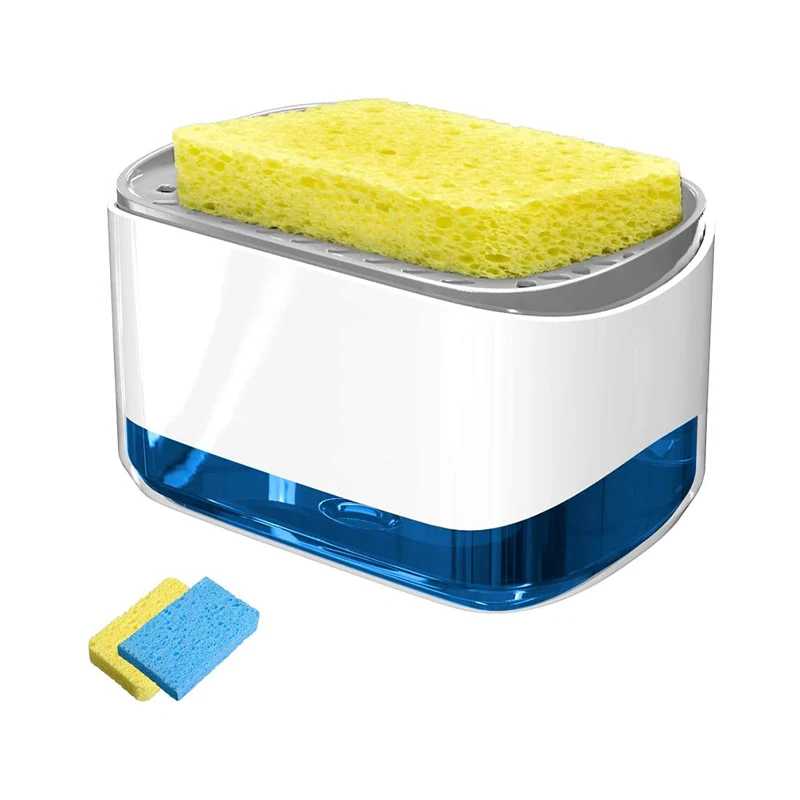 Soap Dispenser And Tray & Dishwashing Liquid Dispenser & Soap Dispenser With Sponge Holder