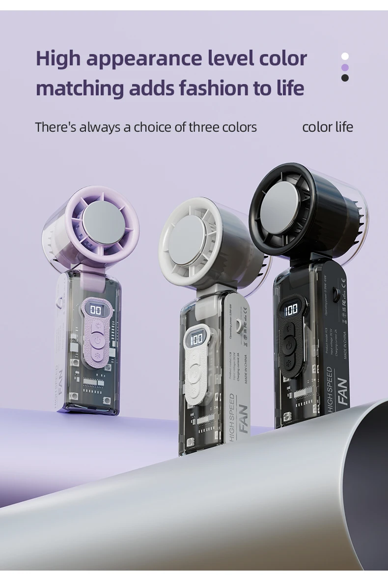 Mini Handheld Fan, USB, Portable, 100 - detail 20