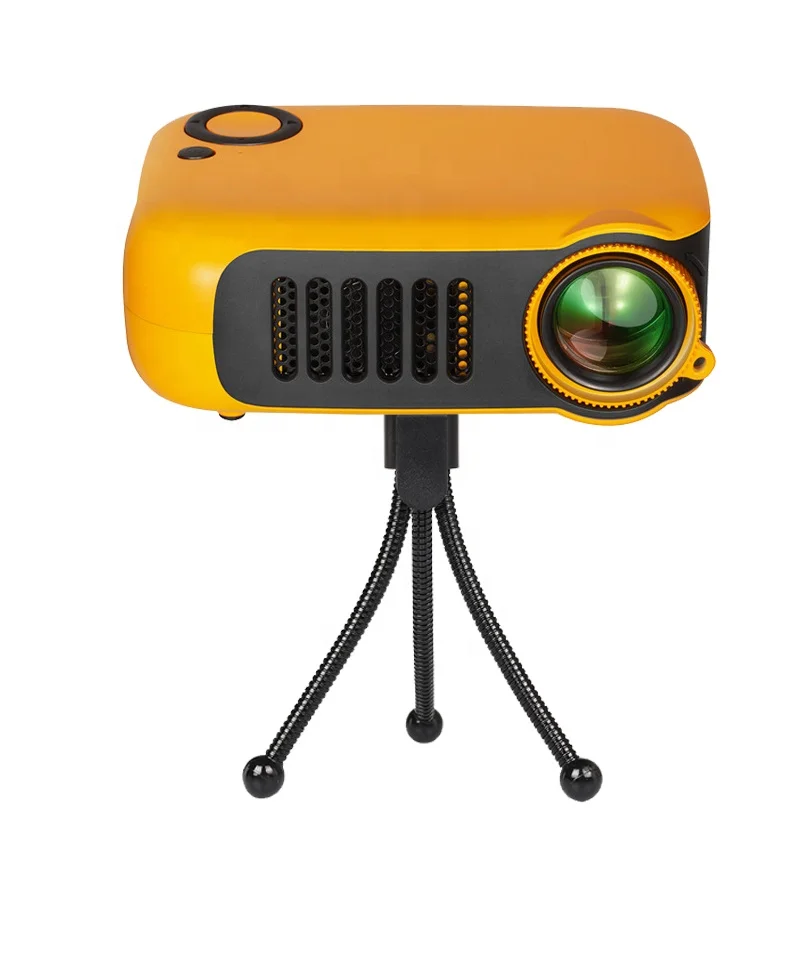 MINI Projector A2000  mini projector pocket 1000 Lumens LED Projecteur Video Beamer Home Theater Projector