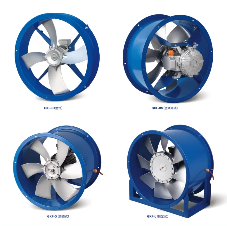 Wall-mounted Axial Fan, 220V, 500mm, 40dB - detail 6