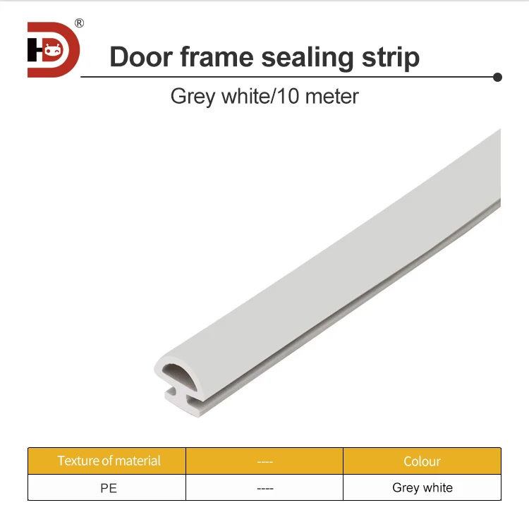 Double Door Frame Hollow Door Frame Sealing Strip Purification Aluminum Profile Soundproof Sealing Strip Polymer Material supplier