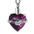 Jewel 2021 New Fashion Stainless Steel Jewel Necklace Customizable Pattern Engraving Love Pendant Multicolor Options