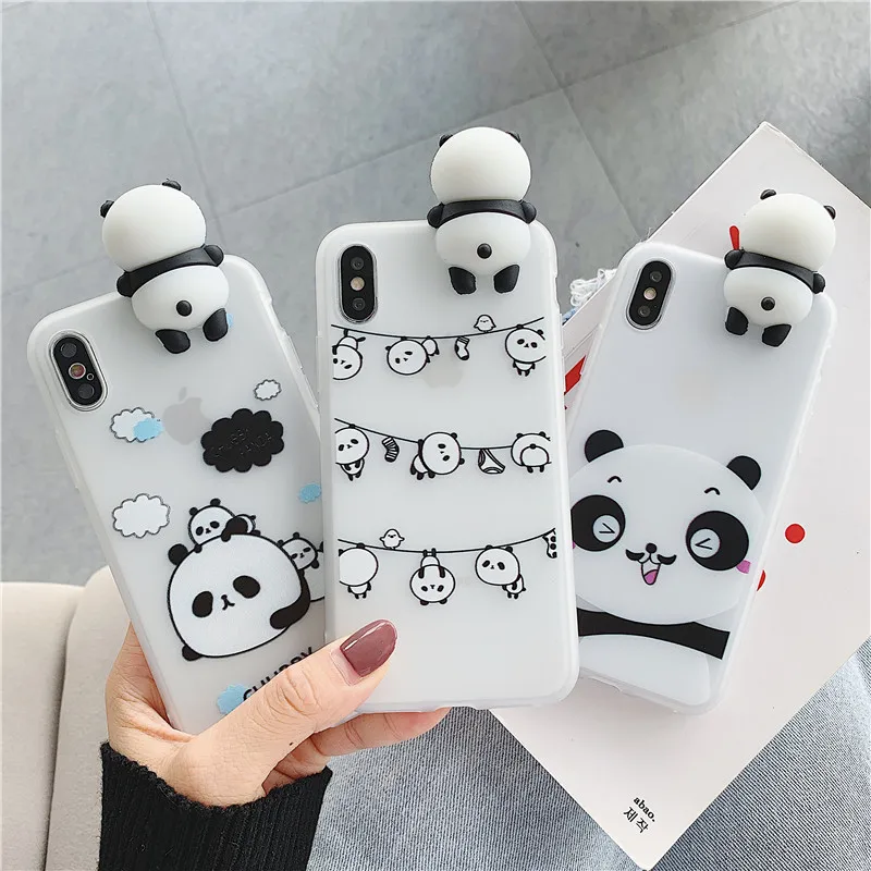 basketbal Lach pomp Hot Sale 3d Silicone Cute Panda Animals Phone Case For Iphone 12 Luxury  Fashion Phone Cover For Iphone 12pro/11/xs Maxs/6/7/8 - Buy Cute Phone Case  For Iphone 12,Silicone Phone Case For Iphone