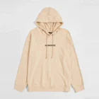 Custom Spring Autumn Winter 100% Cotton Men's Hoodies Men Custom Logo Print Hoodie Without Pocket