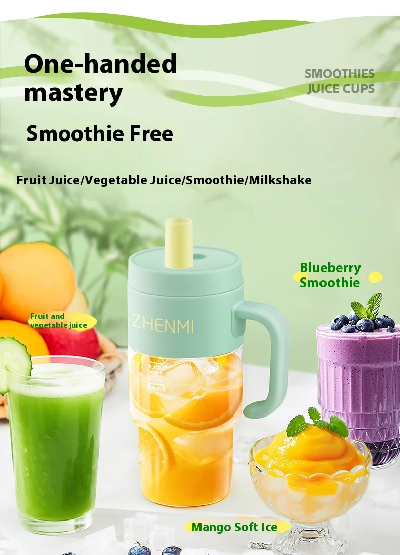 xiaomi youpin zhenmi small portable juicer blender-3