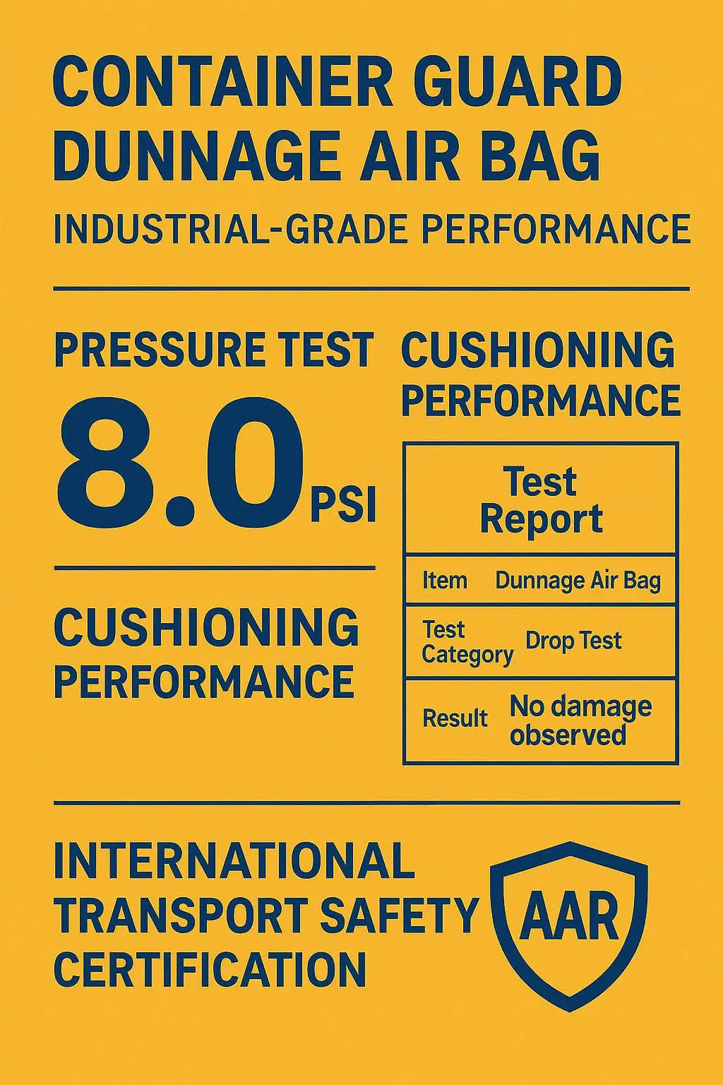 PP Material Inflatable Bag Fillers Lightweight Portable Protective Cushioning Material for Dunnage Airbags Valve Container - detail 8