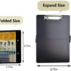 Clipboard Foldable Clipboard A4 Custom Logo Aluminum Alloy Medical Folder Clip Nursing Foldable Clipboard