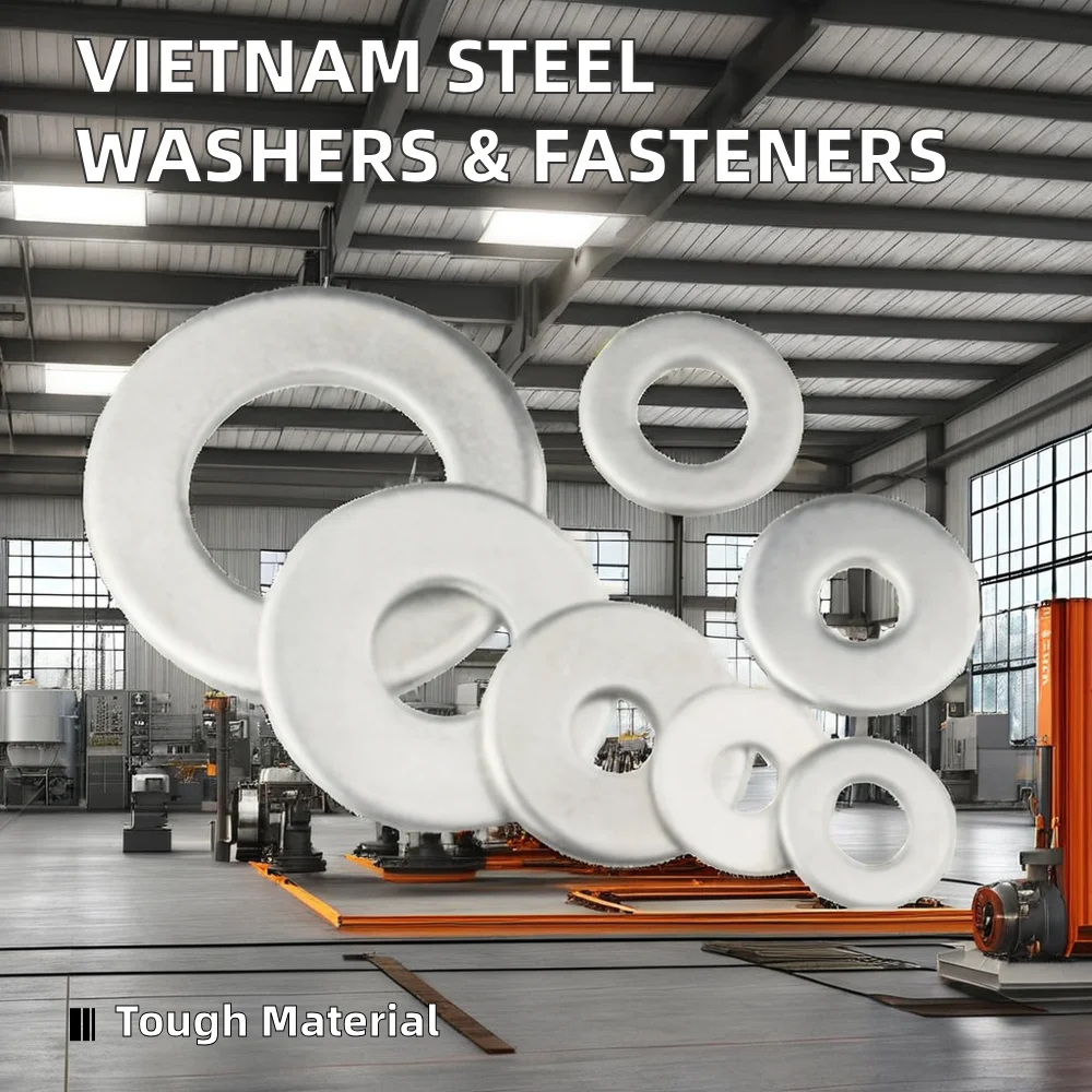Stainless Steel Hardware Products Zinc Split Flat Washer for Medical Devices Screw Plastic Bags factory