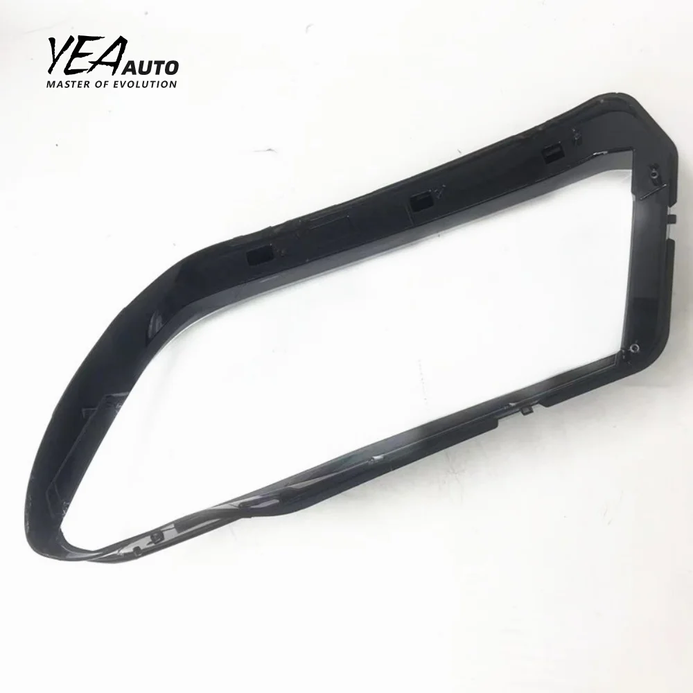 product car headlight glass lampshade cover lens for vw for tiguan head light lens cover 2017 2018 low configuration headlights cover-6
