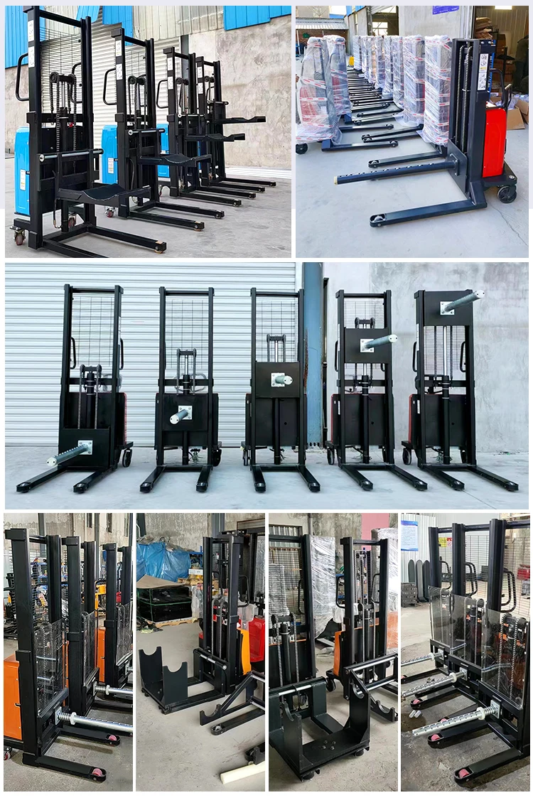 Semi Electric Forklift Stacker Kg Kg Kg Buy Semi