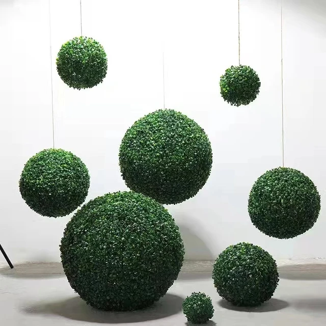 Home Decor Artificial Plant Topiary Ball in Mall/Restaurant/Bar