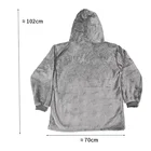 Clothing Factory Custom Wholesale Comfortable Warm Lazy Hoodie Casual Home Exclusive Winter Clothing