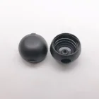 Plastic Cap Spherical Plastic Flip Top Cap Frosted Surface 20/410 Plastic Bottle Cap