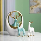 Decoration Home Room Decor Creative Deer Shaped Tabletop Luxury Living Room Accessories Decoration Modern Home Decor