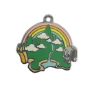 Charms Jewelry Charms Kunshan Custom Christmas Enamel Charms With Red Balloon Jewelry Charms