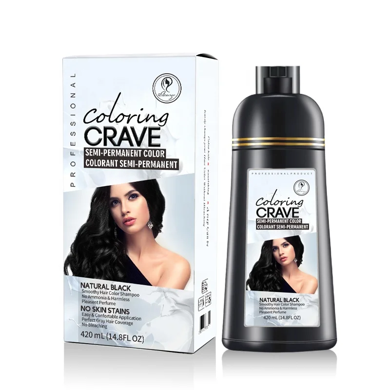 Plant Fast Black Hair Dye Color Shampoo Best Professional Herbal Organic  Brown Hair Coloring Shampoo For Gray Hair In Liquid - Buy Hair Dye Shampoo, Hair Color Shampoo,Hair Shampoo Product on 