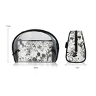 In Pvc Bag Pvc Bag For Cosmetic Custom 2 In 1 Pvc Small Bulk Clear Bag For Cosmetics With Logo