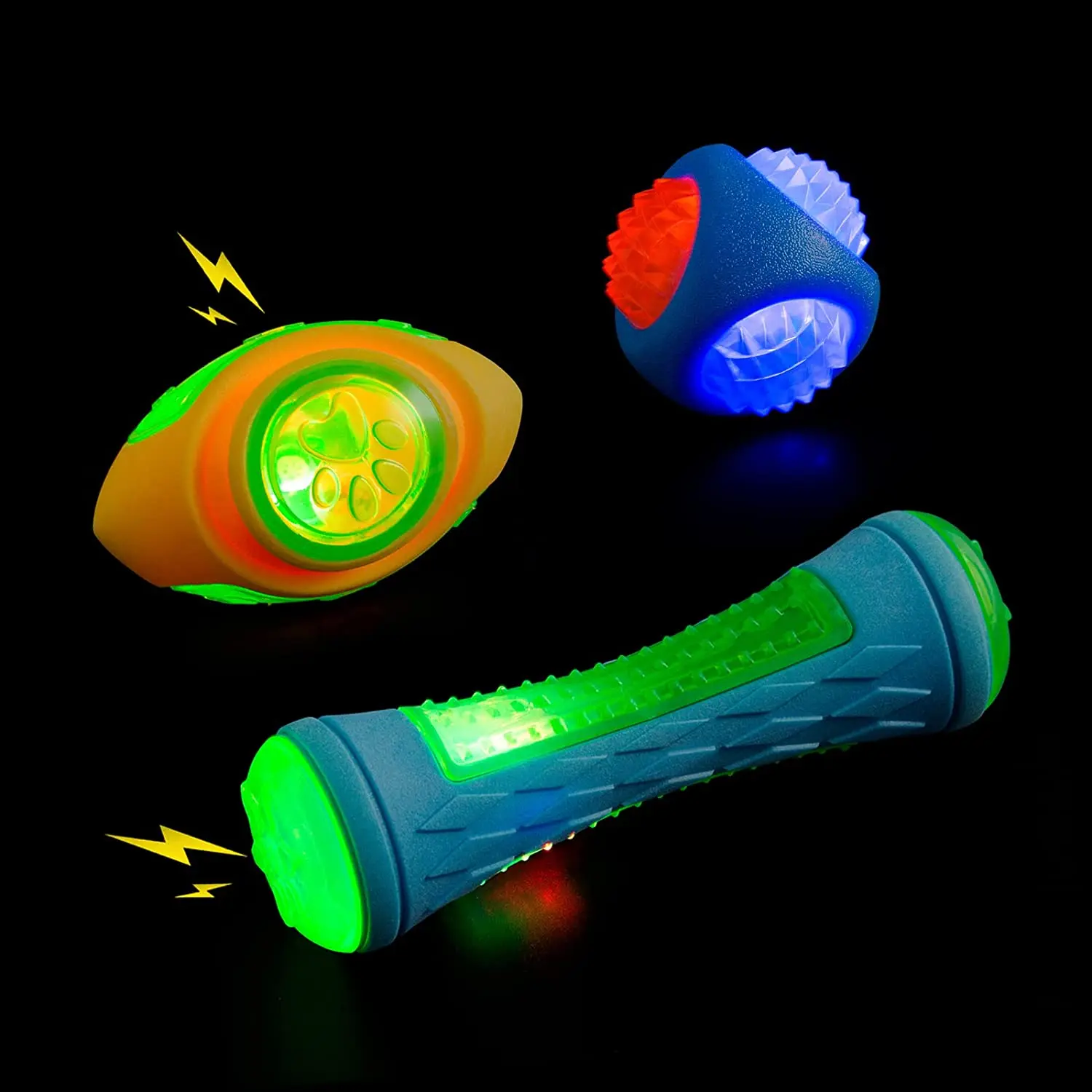 Light Up Dog Toy atelieryuwa.ciao.jp