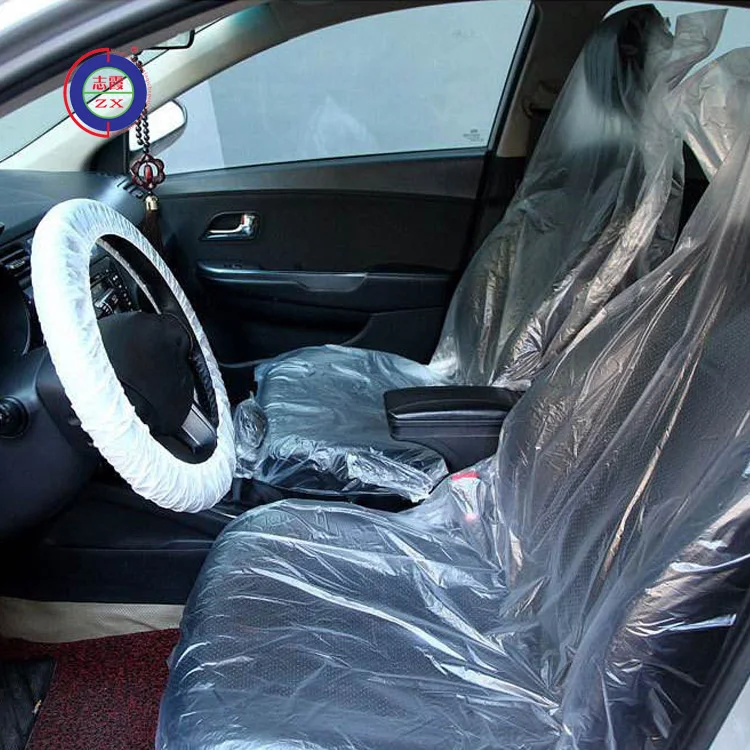 Automotive Interior Universal Waterproof Car Gear Shift Cover Disposable Plastic 