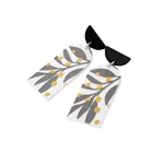 Drop Earrings Drop Earrings Creative Painting Color Cute Plants Acrylic Drop Earrings For Women