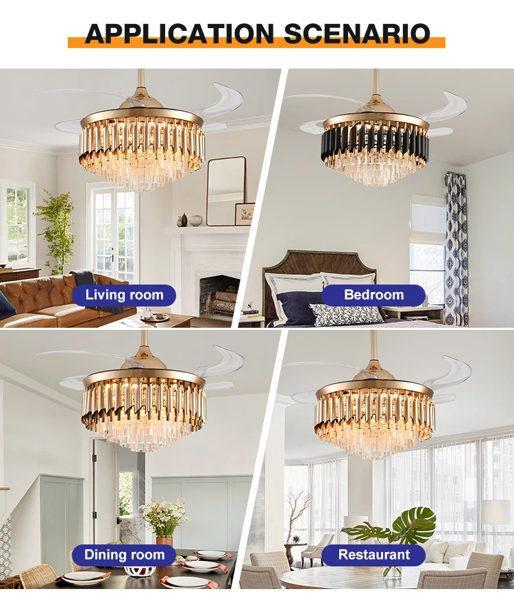 Ceiling Fan, LED, SJ - detail 16