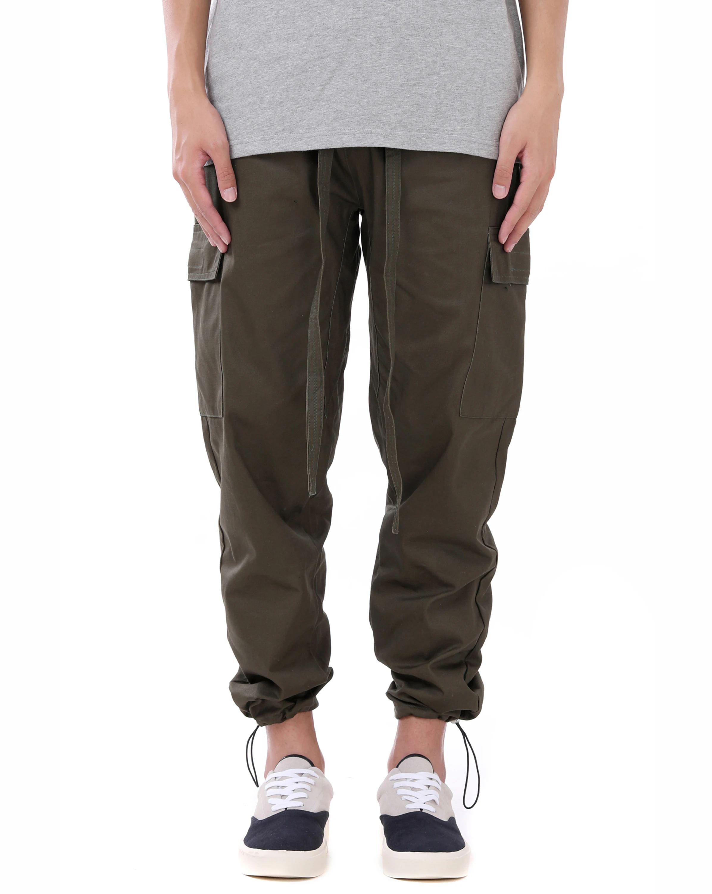 black and green cargo pants