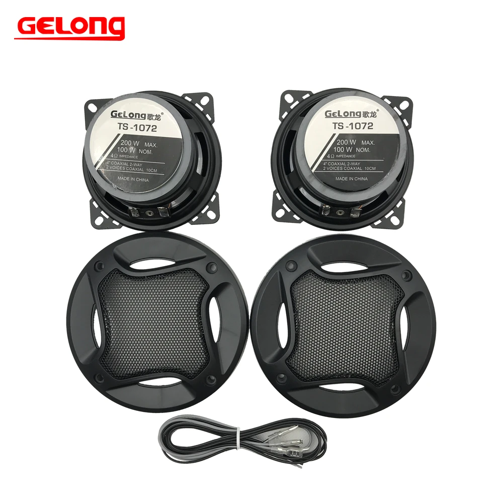 4 inch 2 way component speakers