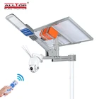 Led Street Light Led ALLTOP High Quality Outdoor Remote Control Ip65 Smd 70 80 Watt Solar Led Cctv Street Light
