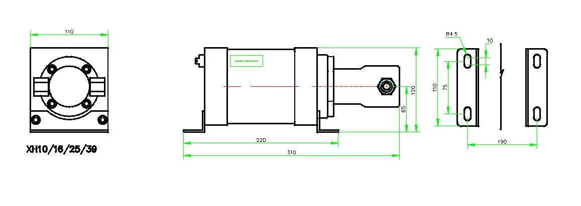 XH10.XH16.XH25DRAWING