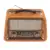 R-2066BT Retro multi band real wooden rechargeable radio with wireless link, usb,  mp3  player solar  and lamp slot speaker