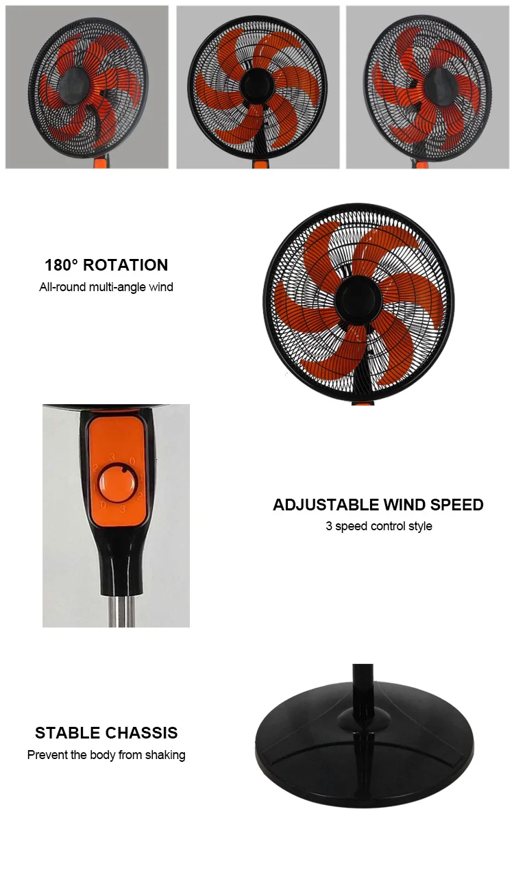 Smart Rechargeable Stand Fan, 220, 60 - detail 10